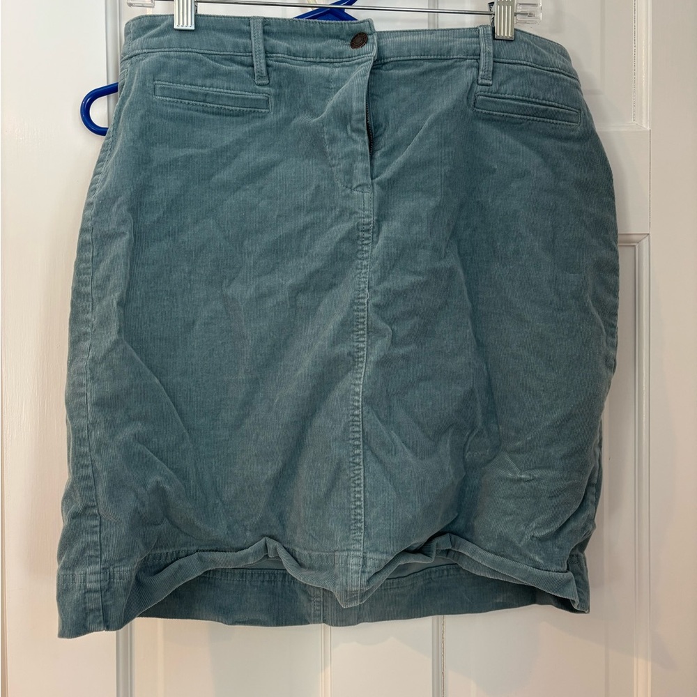 Talbots Teal Pencil Skirt